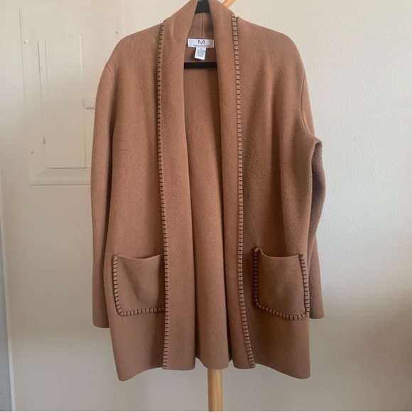 Jackets & Blazers - Womens Tan Coat Size XL